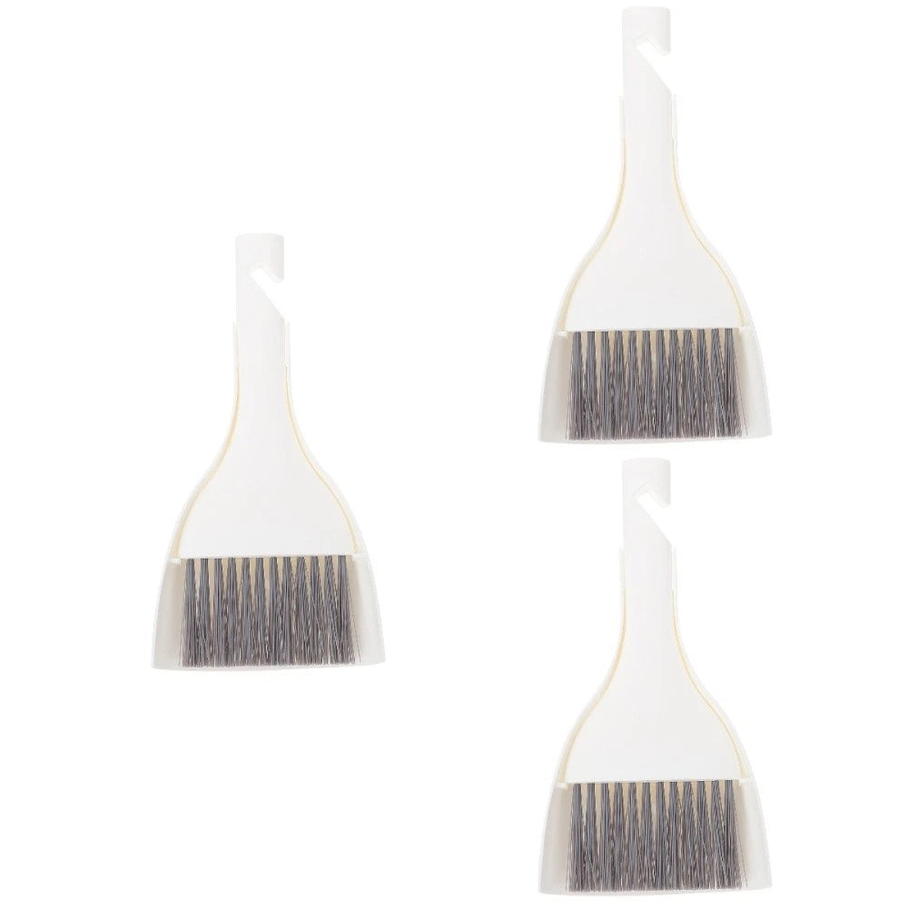 3 Sets Mini Dustpan Broom Desktop Small Cleaner Home Cleaning Gadgets