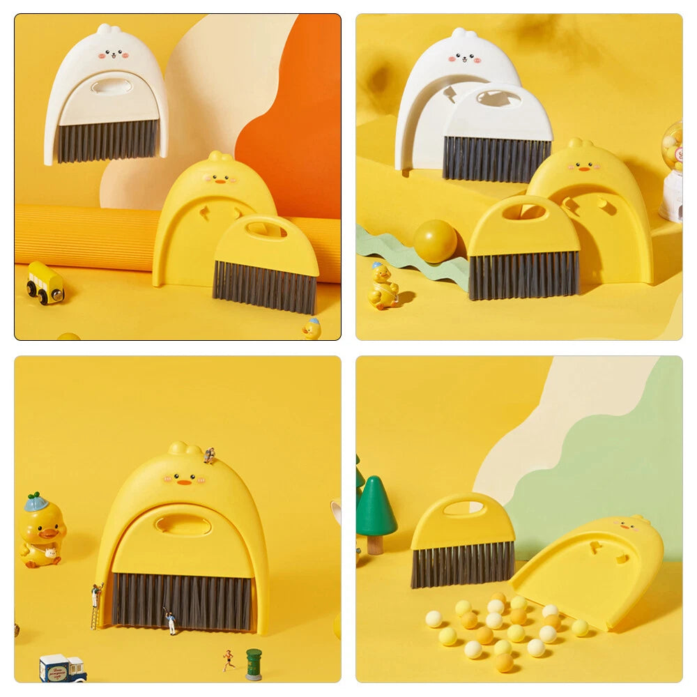 2 Sets Container Home Essentials Cleaning Brush Toy Kid-