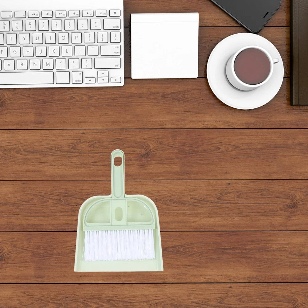 6 Sets Cleaning Artifact Set Sweeping Brush Small Broom And Dustpan-