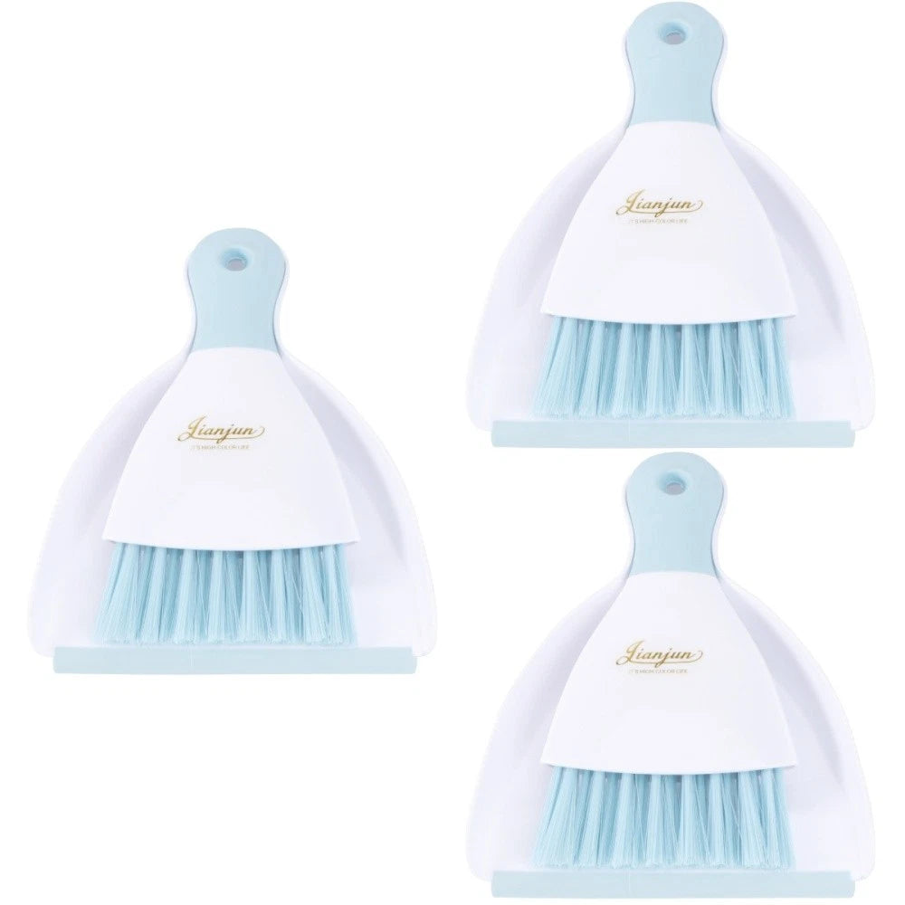 3 Count Convenient Small Dustpan Set Household Supplies Cleaning