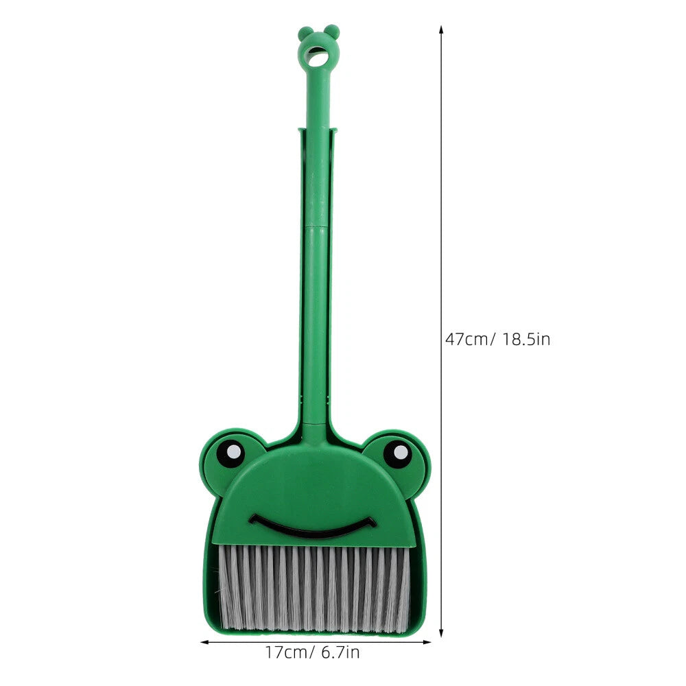 3 Sets Soft-haired Broom Child Baby Dustpan and Brush Home Kid's