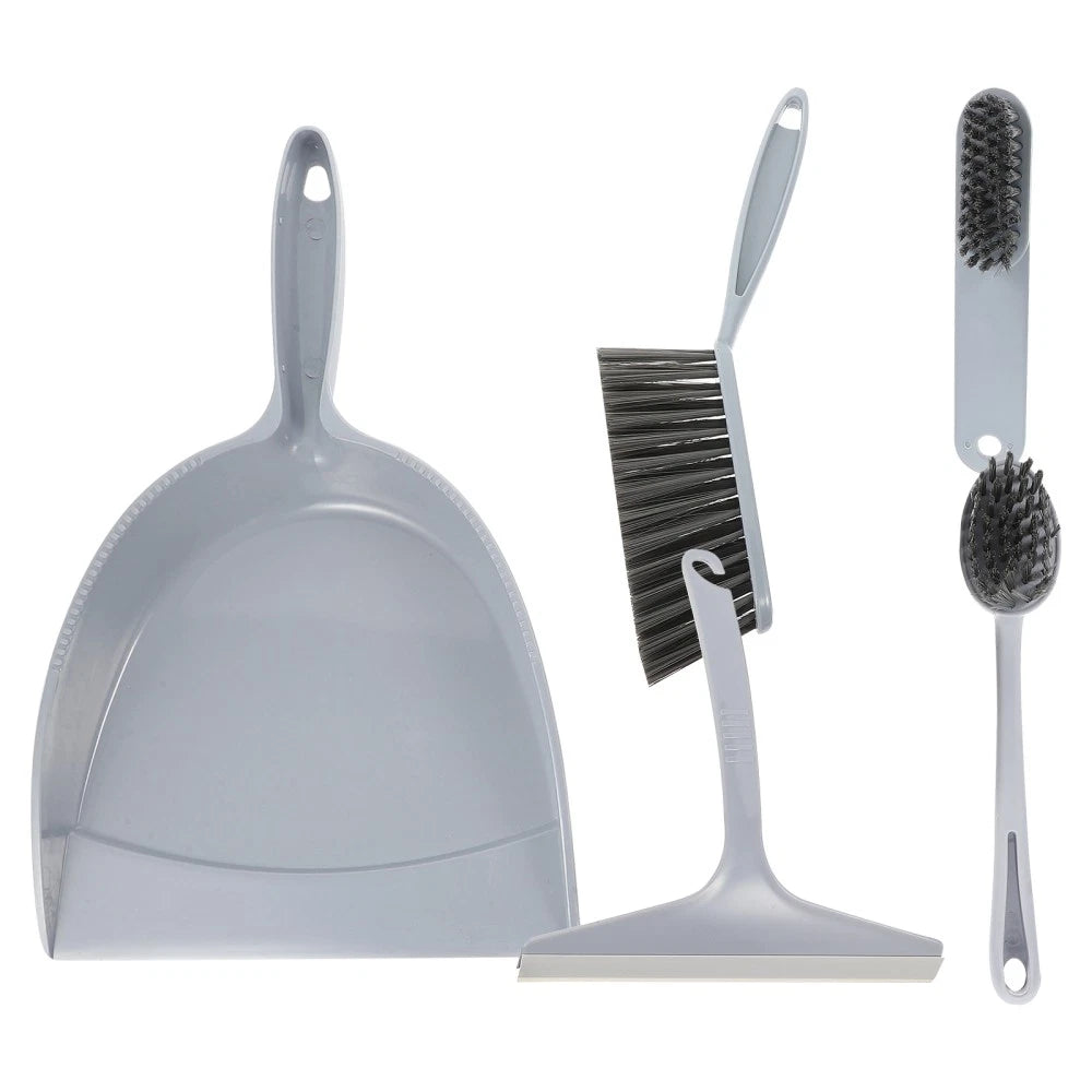 5 Pcs Broom Dustpan Child Small Mini Hand Cleaning Brush for Desk