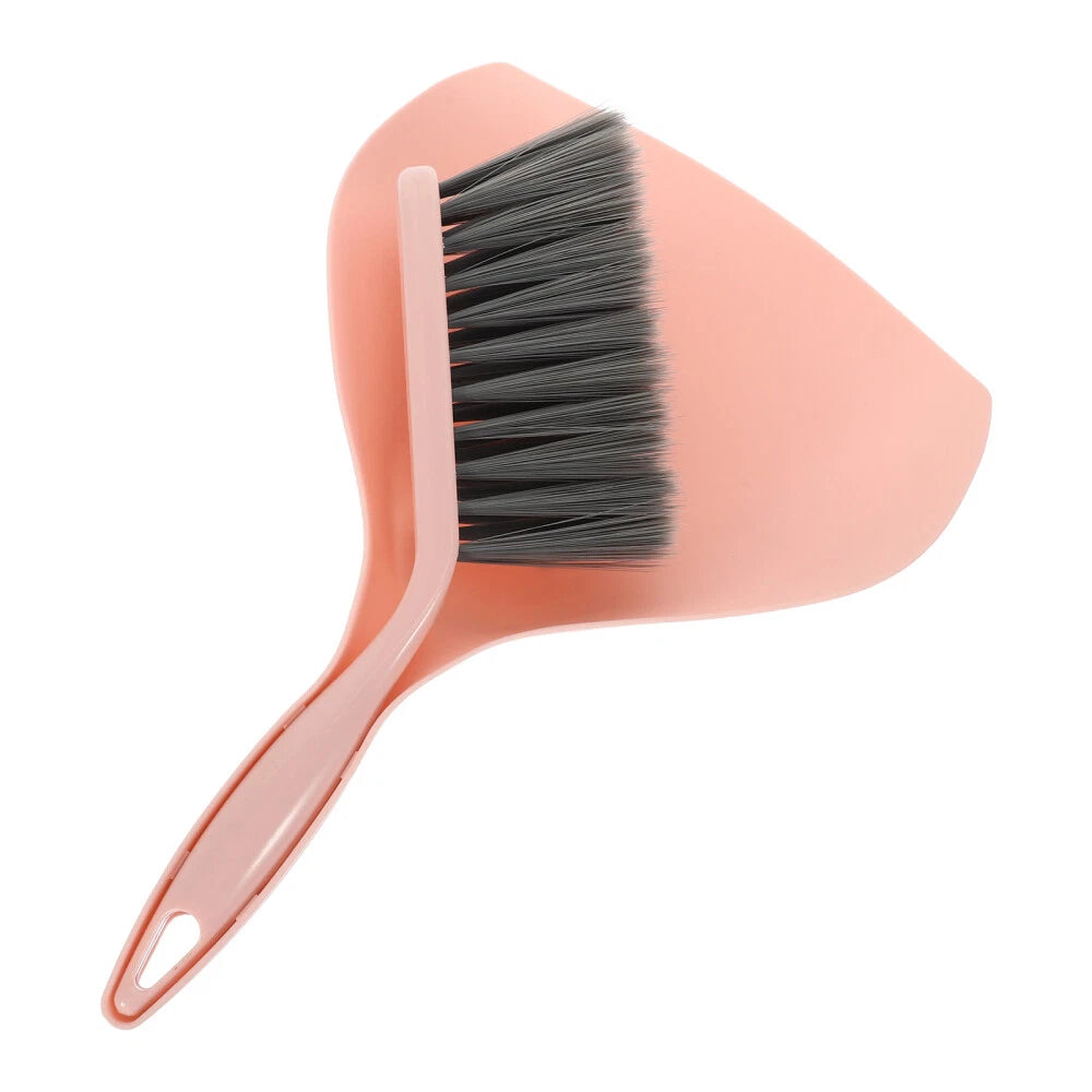 4 Sets Desktop Cleaning Broom Dustpan and Brush Multi-function Mini