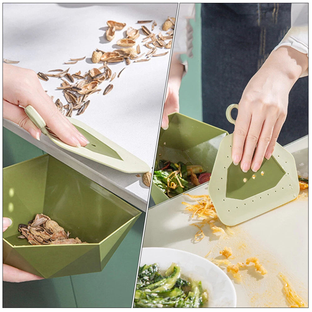 2 Sets Mini Broom Child Toddler Table Dustpan and Brush Portable