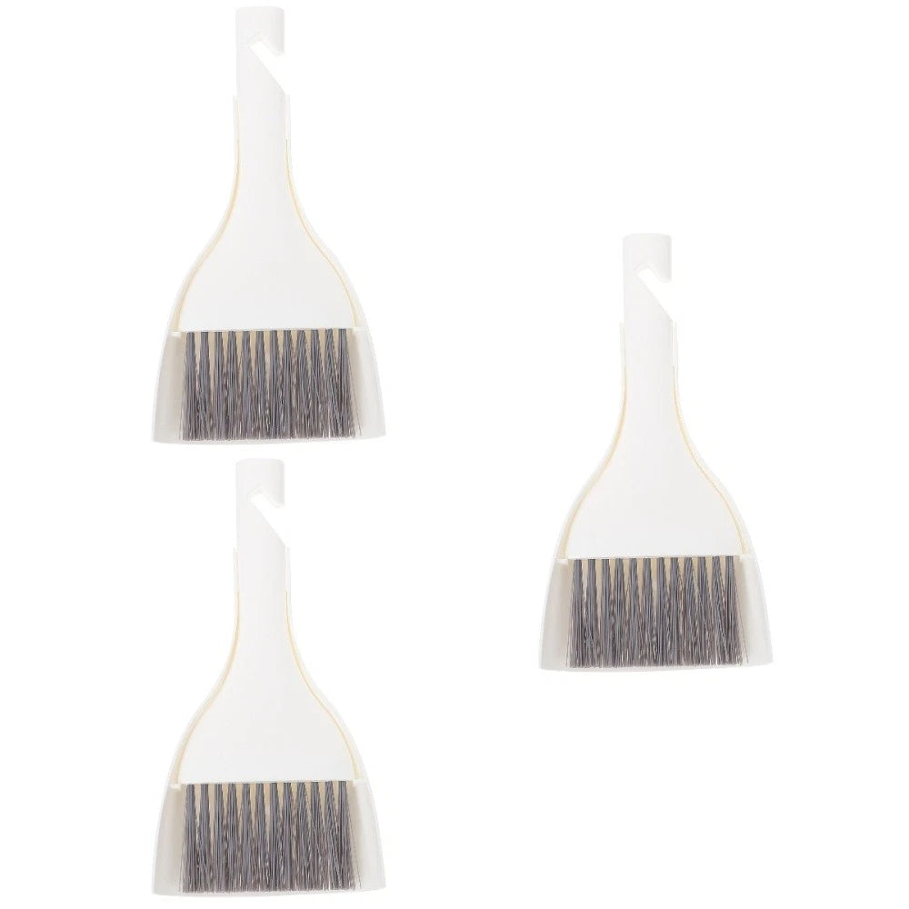 3 Sets Mini Dustpan Broom Small Hand Brush for Cleaning Gadgets Home