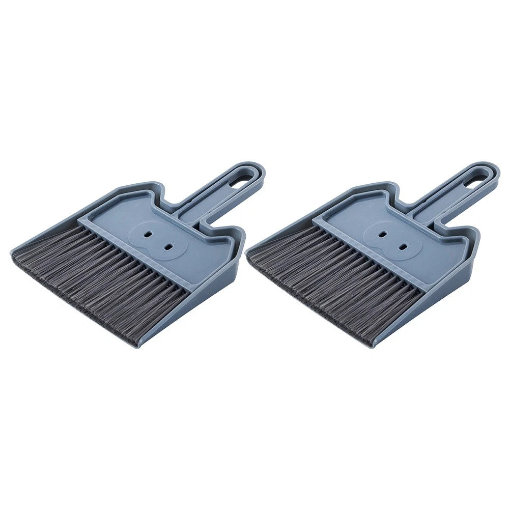2 Sets Keyboard Cleaning Brush Mini Dustpan and Cleaner Small Broom