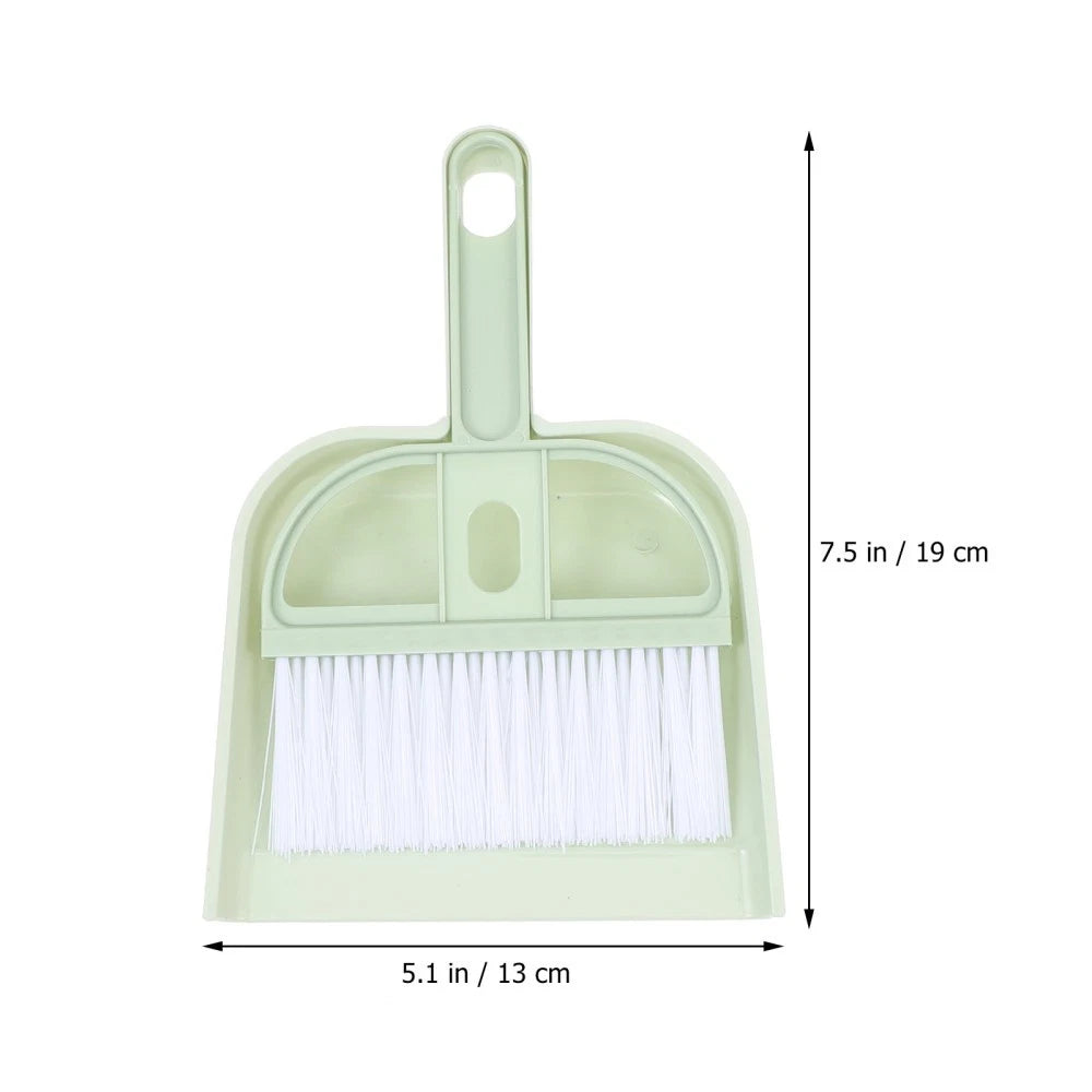 6 Sets Cleaning Artifact Set Broom With Shovel Kids Broom Dustpan-