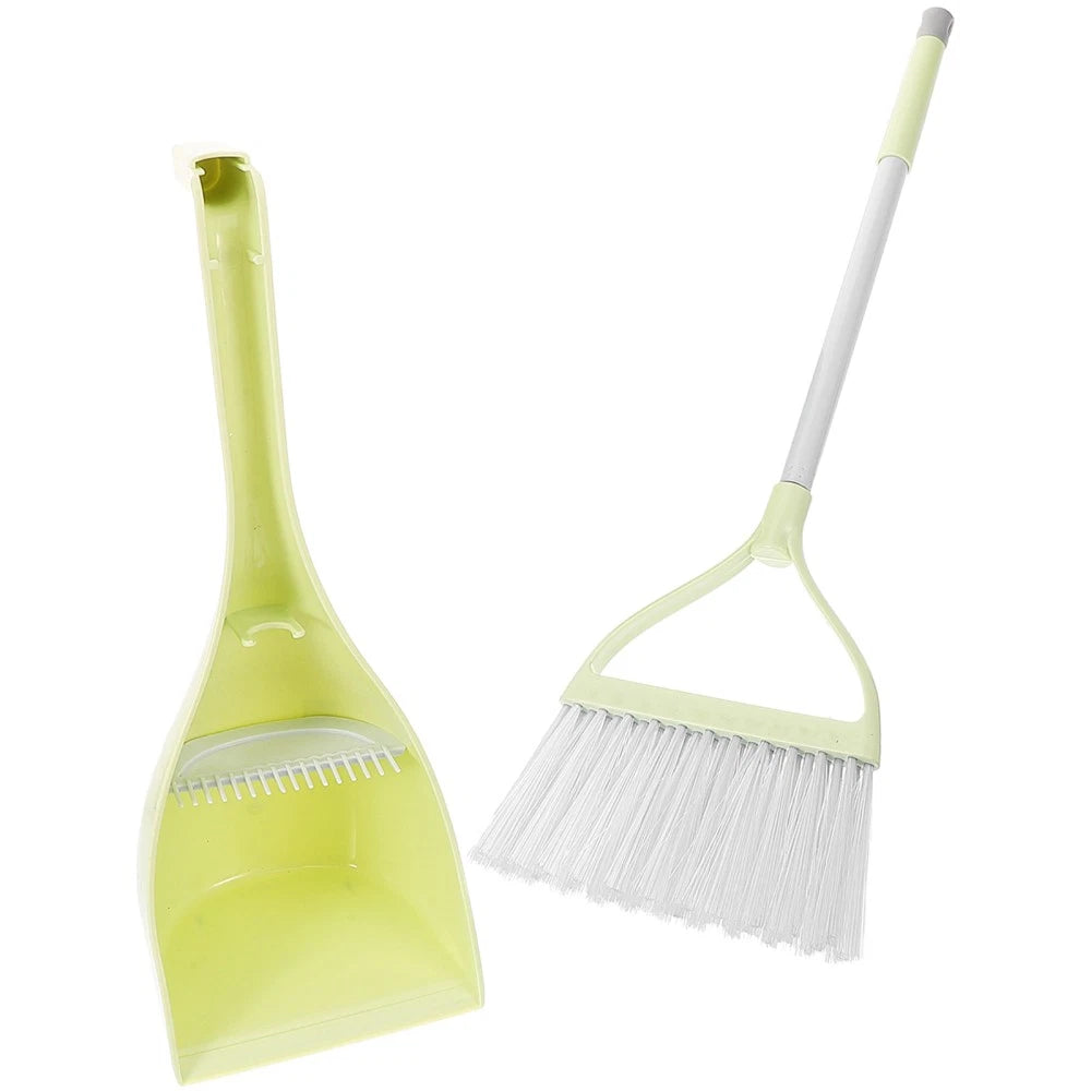 Children's Broom Set Baby Toddler Kindergarten Cleaning Small Dustpan Cute