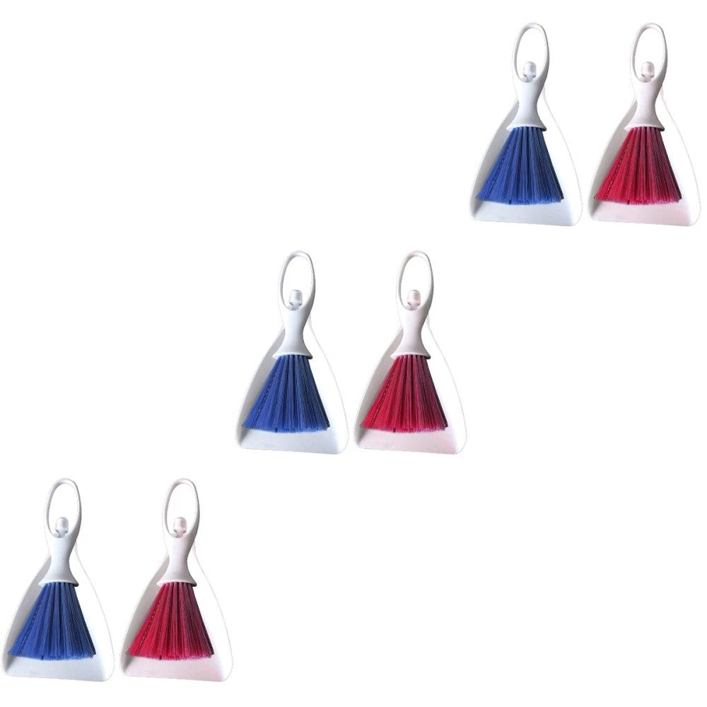 6 Sets Handy Mini Broom and Kusthang Set Beautiful-