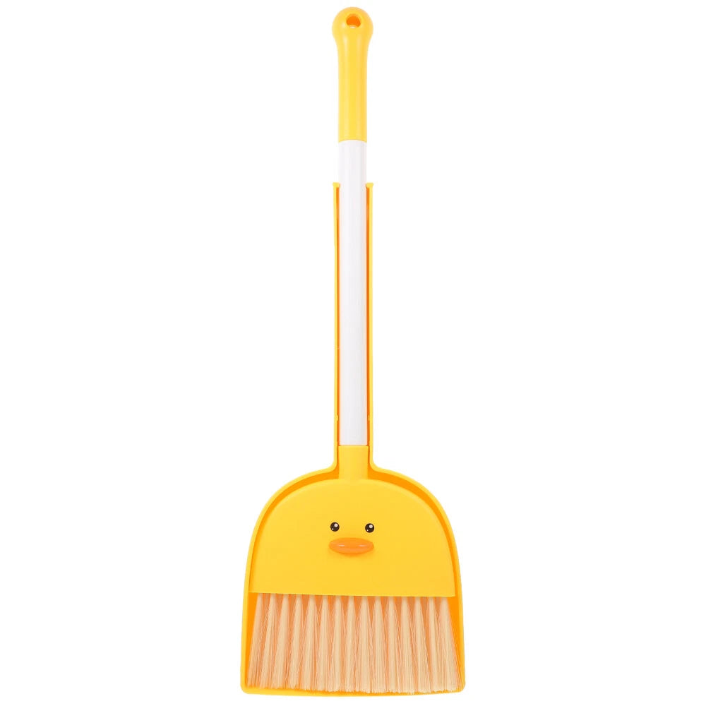 4 Sets Children's Broom and Dustpan Baby Kids Childrens Brush Kit