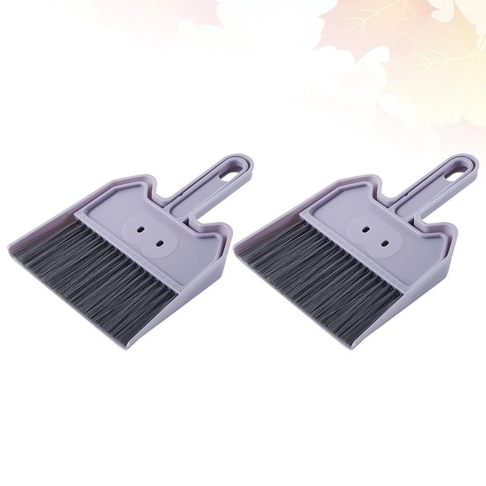 2 Sets Keyboard Cleaning Brush Computer Brush Broom With Scoop-