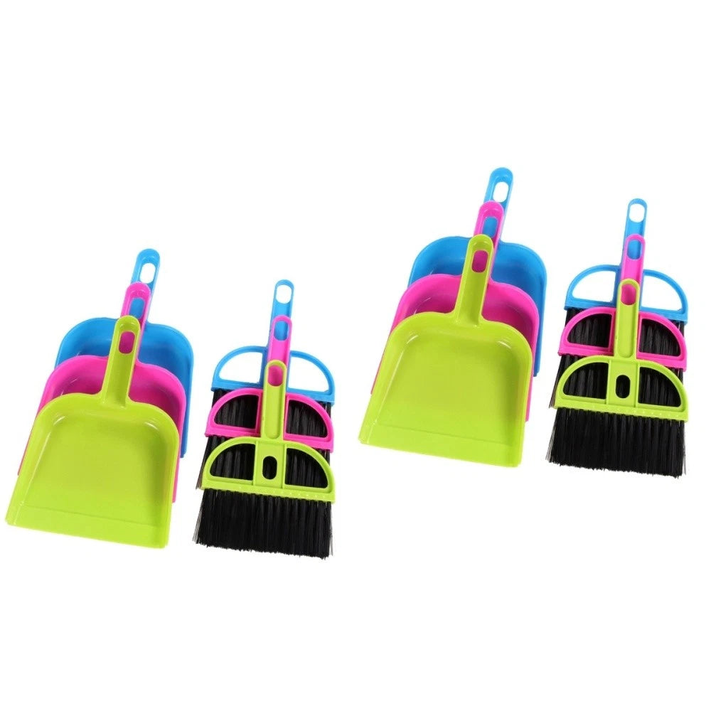 2 Pack Keyboard Cleaner Kit Sweeping Brush and Dustpan Set Computer