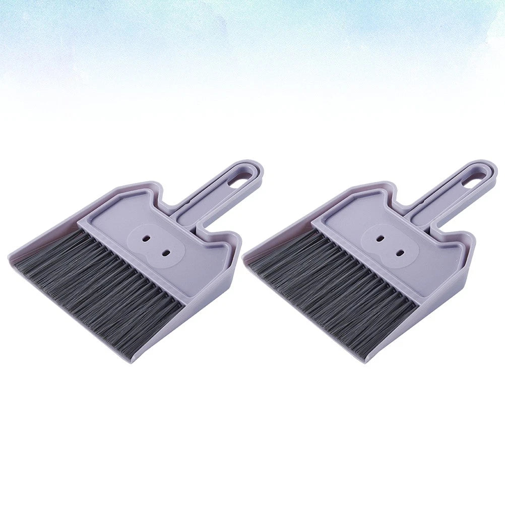 2 Sets Keyboard Cleaning Brush Computer Brush Broom With Scoop-