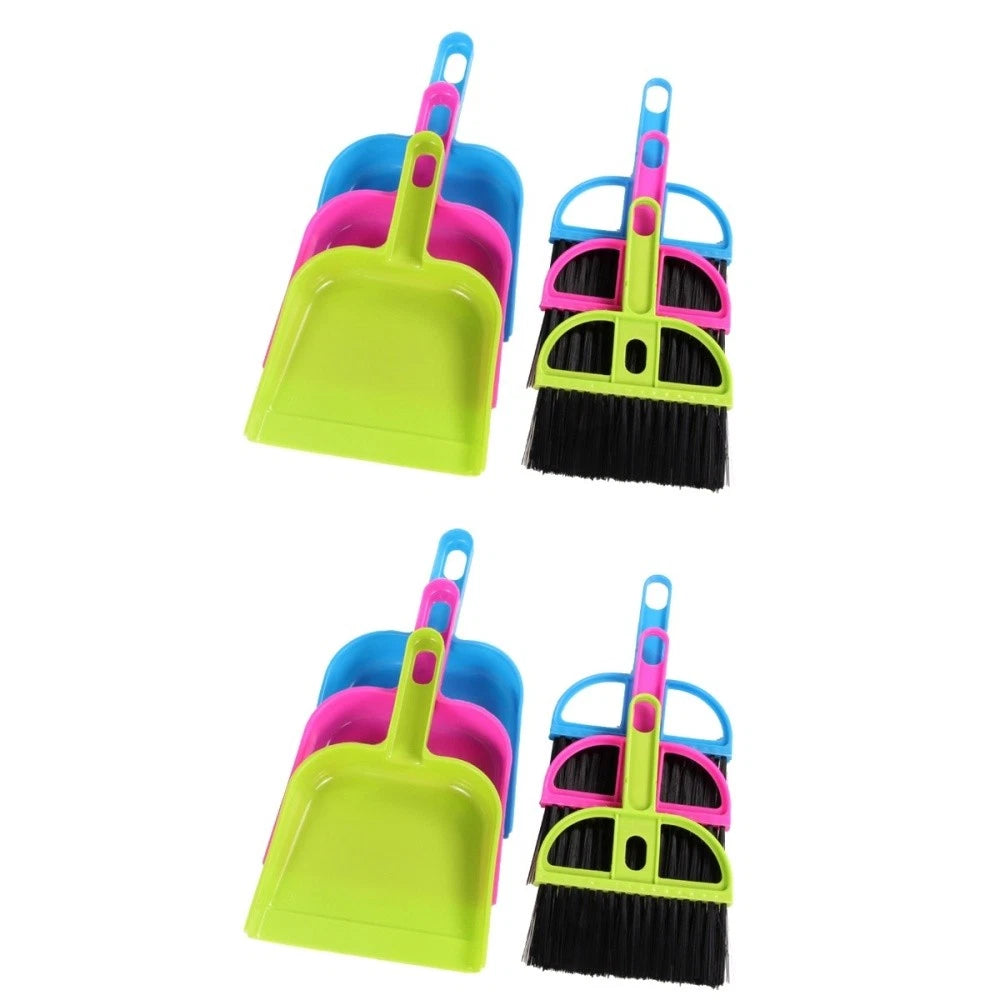 2 Pack Keyboard Cleaner Kit Sweeping Brush and Dustpan Set Computer