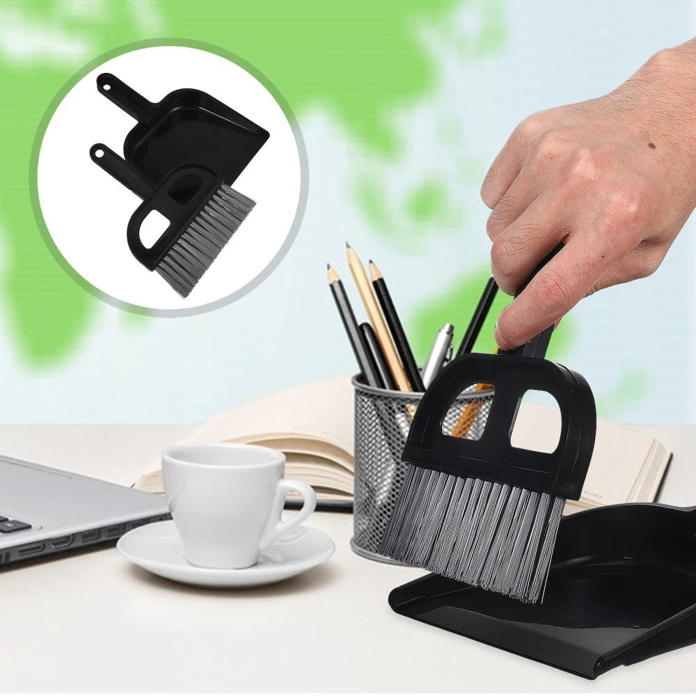 Broom Dustpan Set Car Gap Brush Small Cleaning Brush-