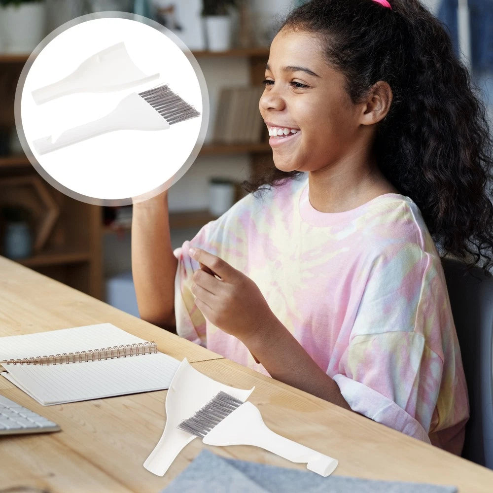 3 Sets Mini Dustpan Broom Desktop Small Cleaner Home Cleaning Gadgets