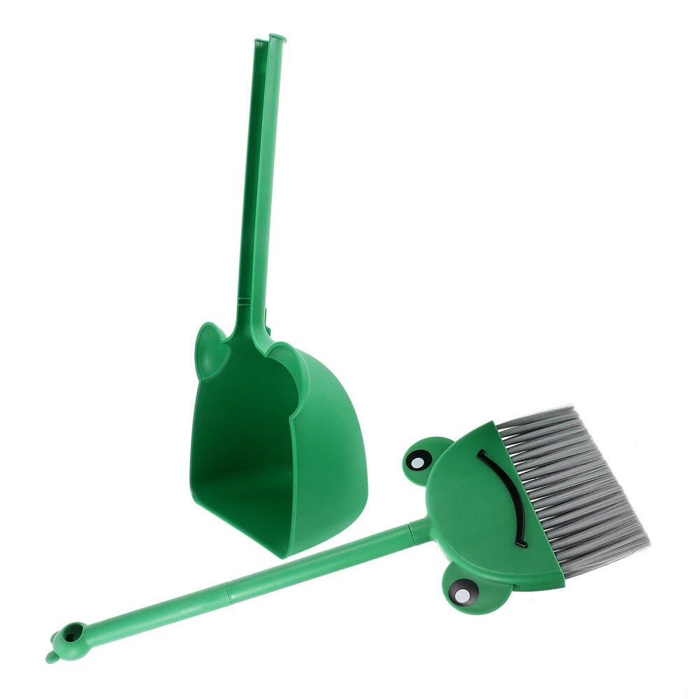 3 Sets Soft-haired Broom Child Baby Dustpan and Brush Home Kid's