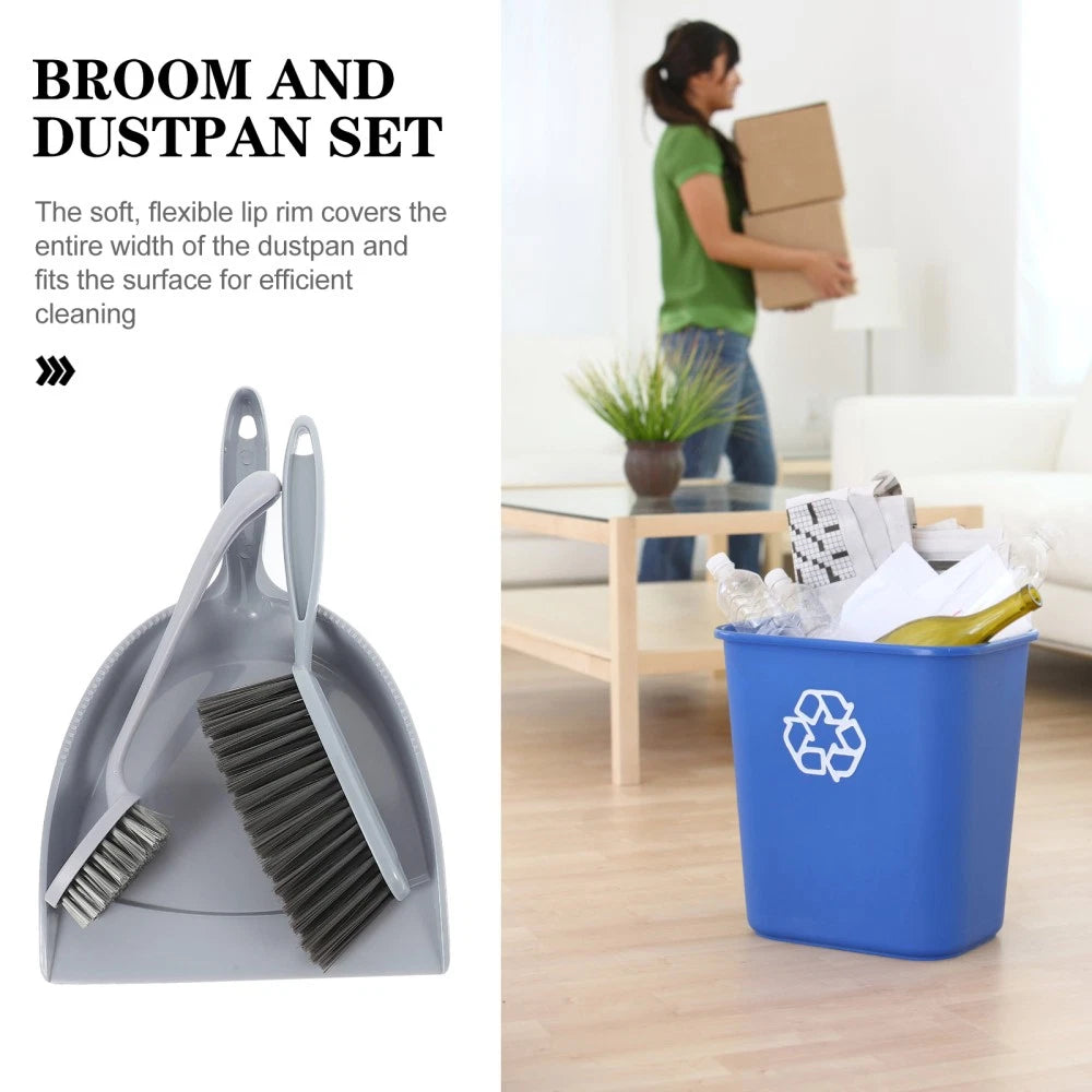 5 Pcs Broom Dustpan Child Small Mini Hand Cleaning Brush for Desk