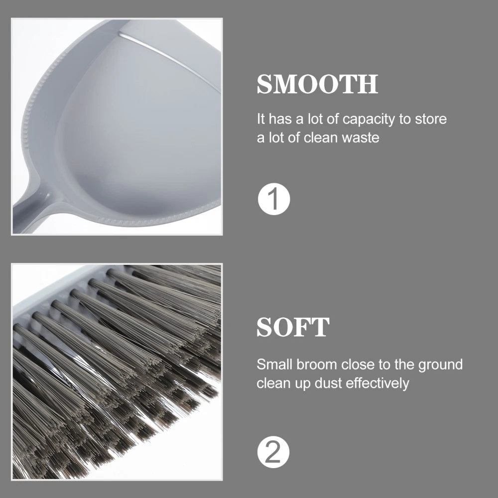 5 Pcs Broom Dustpan Child Small Mini Hand Cleaning Brush for Desk