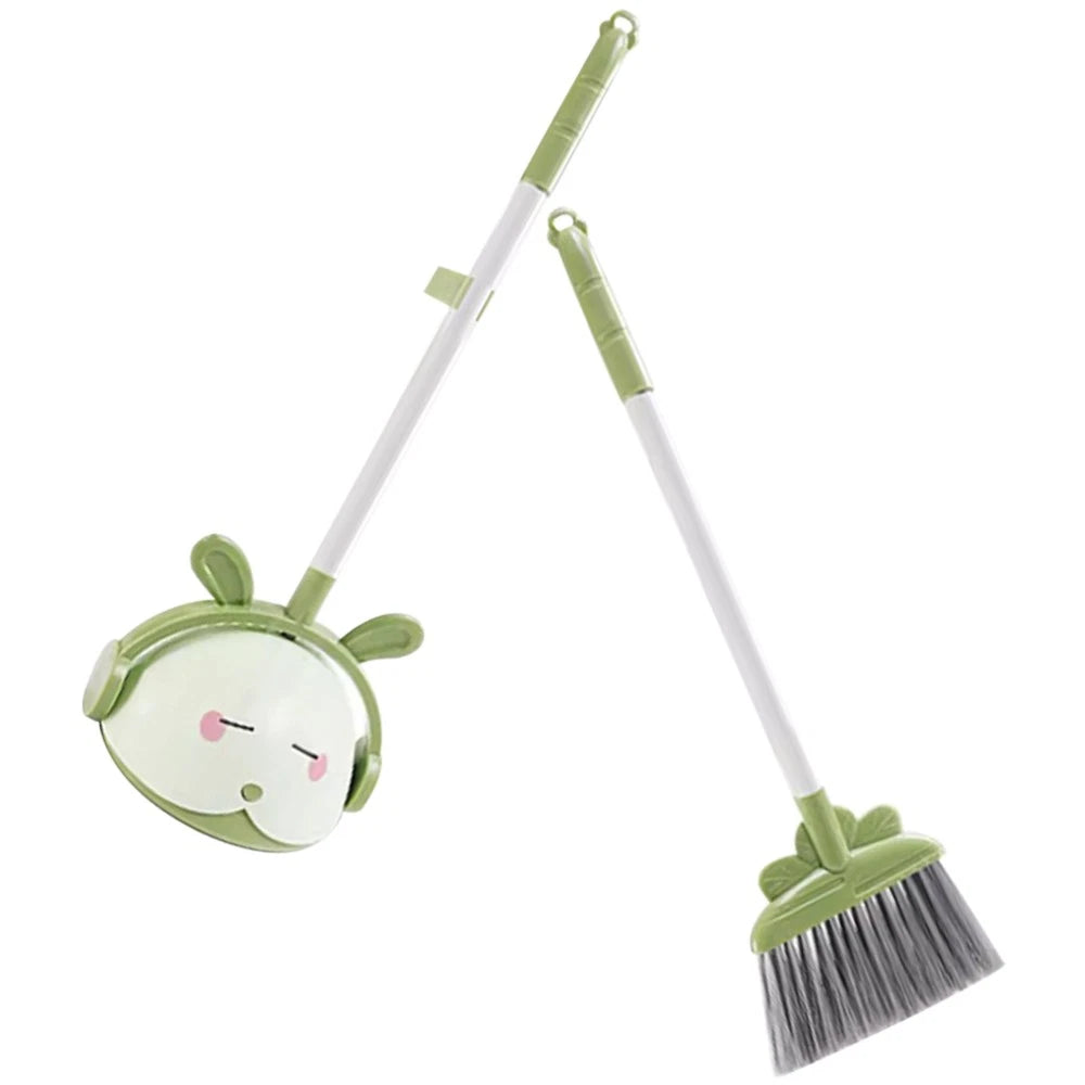 Broom Set For Kids Toddler And Dustpan Small Household Helper-