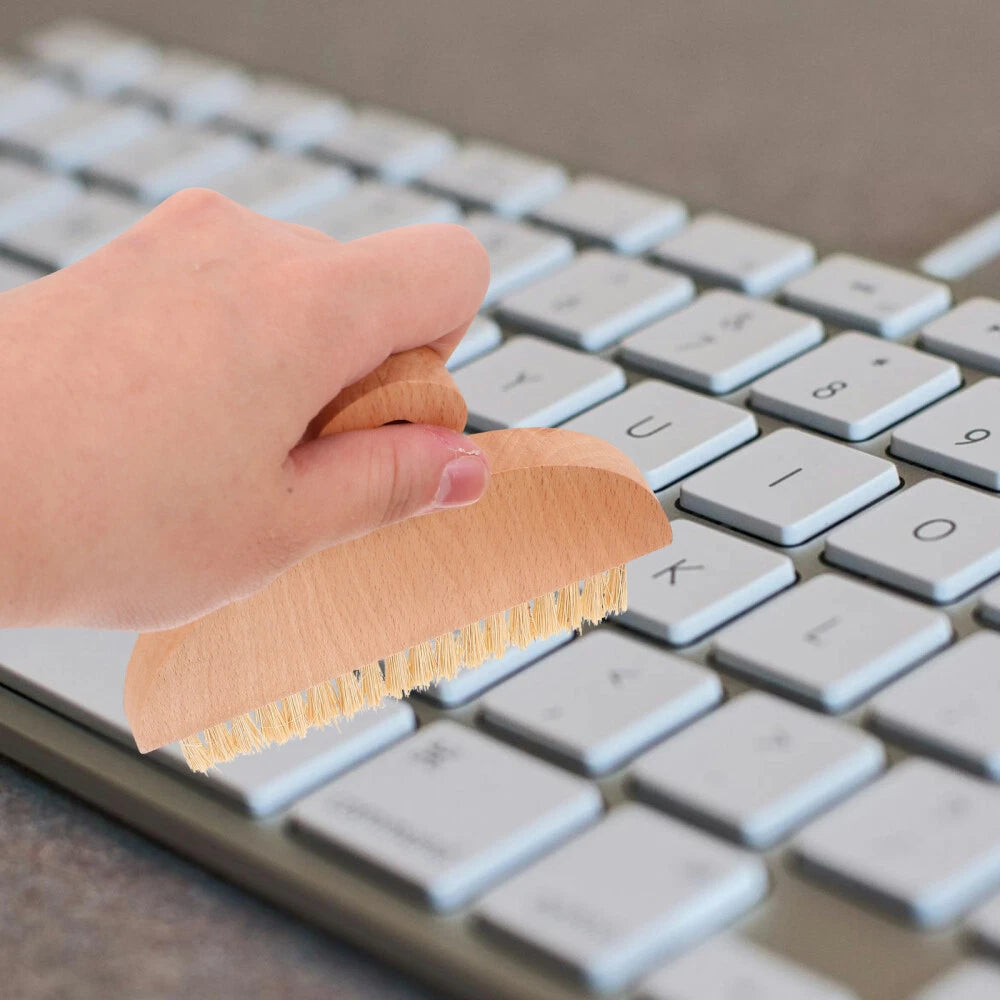 2 Sets Keyboard Cleaning Broom, Dustpan, Table Brush Set, Dining Table,-