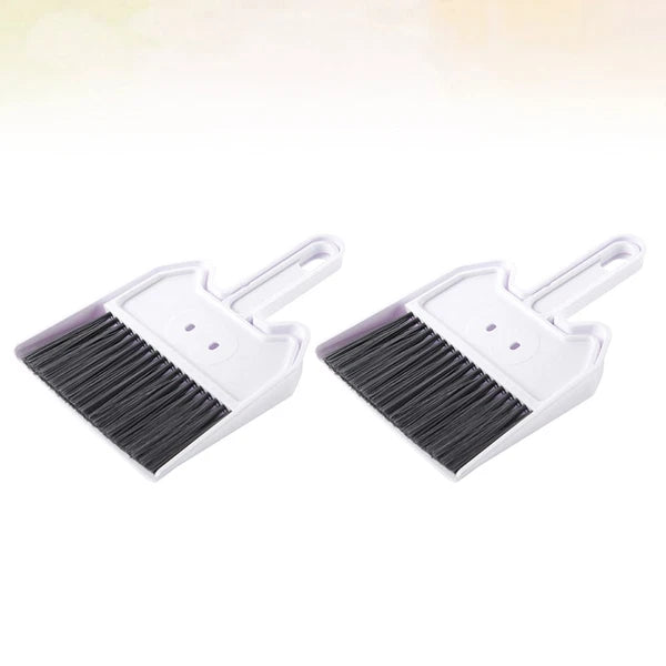 2 Sets Keyboard Cleaning Brush Child Miniature Broom for Desktop Dust Removal