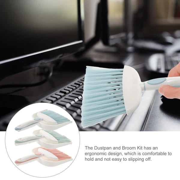 3 Sets Cleaning Kit Toddler Floor Dust Brush Mini Hand Broom Dustpan