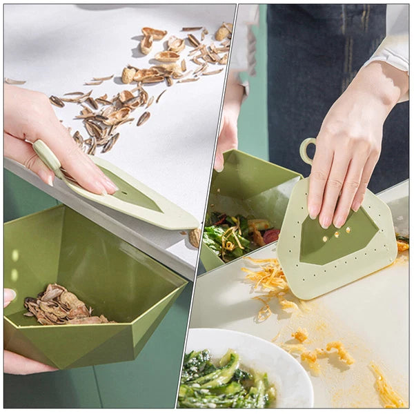 2 Sets Mini Broom Child Toddler Table Dustpan and Brush Portable