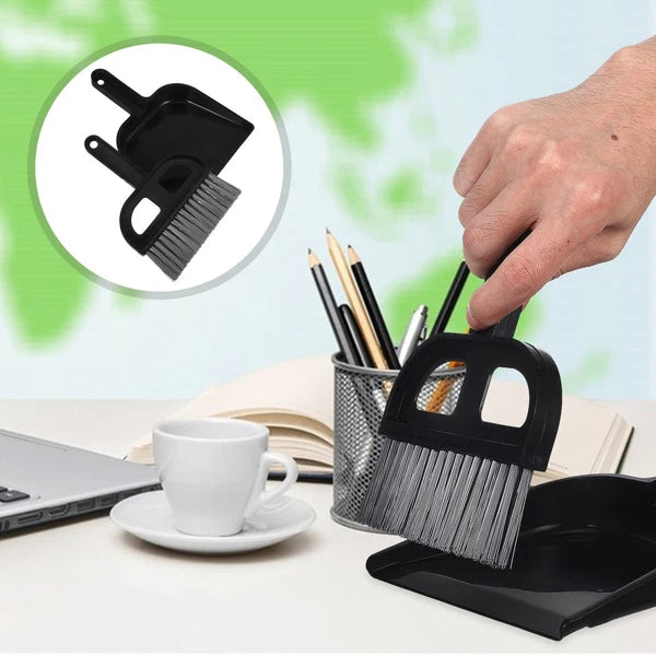 Broom Dustpan Set Desktop Cleaning Broom Car Detail Brush-