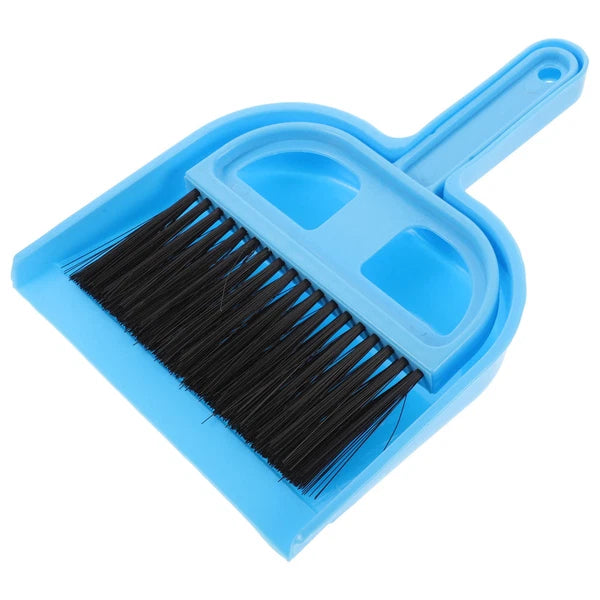 3 Sets Climb The Box and Clean Broom Travel Mini Dustpan Hamster Cleaner