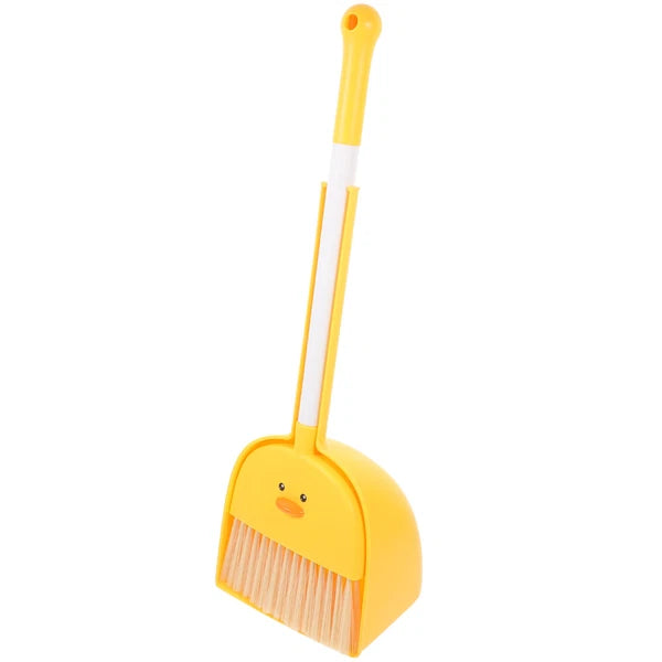 4 Sets Children's Broom and Dustpan Baby Kids Childrens Brush Kit