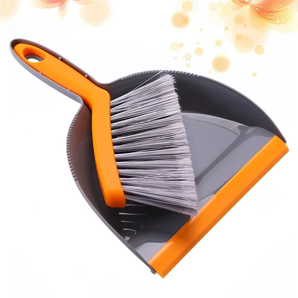3 Count Mini Broom Set Small Desk Broom Dustpan And-