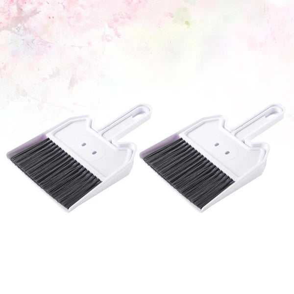 2 Sets Keyboard Cleaning Brush Child Desk Supplies Miniature Broom for