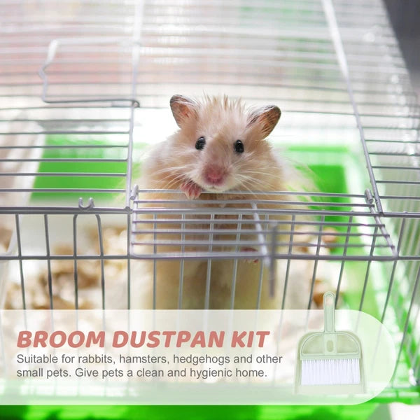 6 Sets Cleaning Artifact Set Mini Dustpan And Brush Broom-