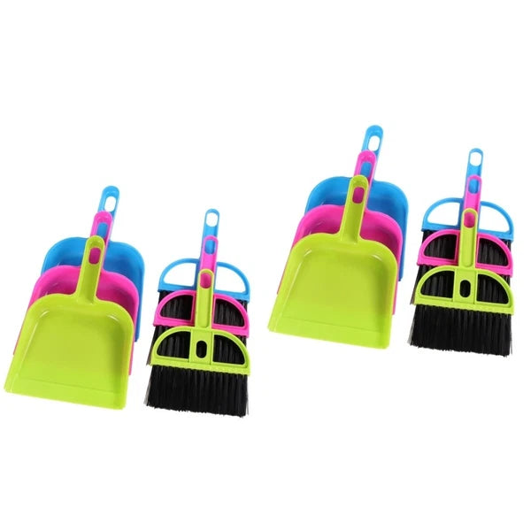 2 Pack Keyboard Cleaner Kit Sweeping Brush and Dustpan Set Computer