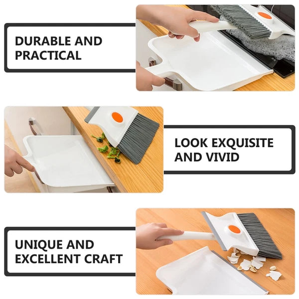 Broom Dustpan Set Toddler Child Handheld Miniature Cleaning Tools