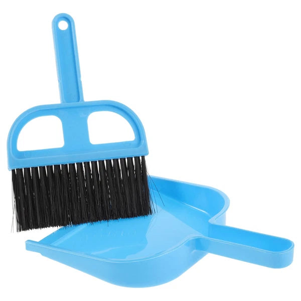 3 Sets Climb The Box and Clean Broom Travel Mini Dustpan Hamster Cleaner