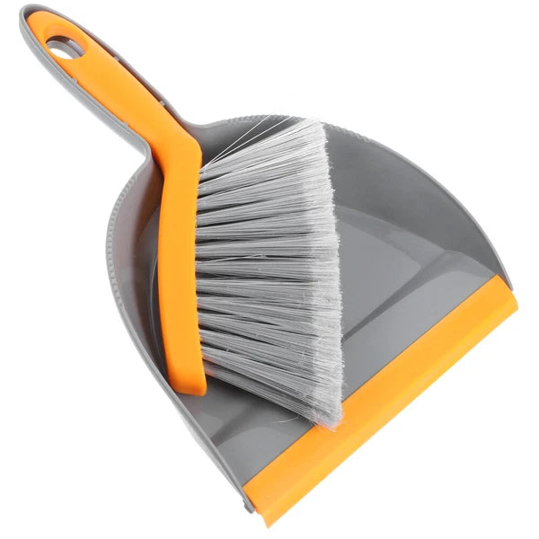 2 Sets Desktop Cleaning Broom Child and Dust Pan Convenient Mini Dustpan