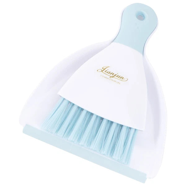 2 Pieces Convenient Small Dustpan Set Desktop Cleaner Household Supplies