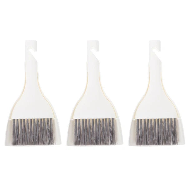 3 Sets Mini Dustpan Broom Small Hand Brush for Cleaning Gadgets Home