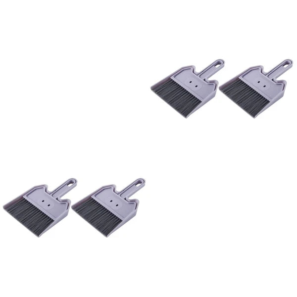 Set of 2 Keyboard Cleaning Brush Broom Dust Remover Handheld Dustpan