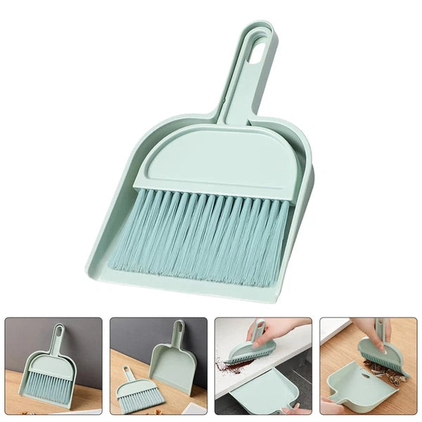 Desktop Broom Set Child Car Detailing Brush Cleaning Small Dustpan