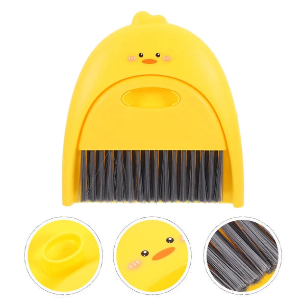 3 Sets Cleaning Broom Dustpan Table Brush Dining Table Sweeper-
