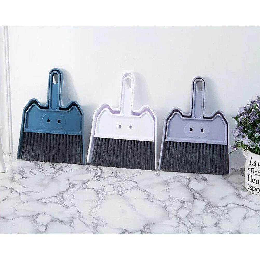 2 Sets Keyboard Cleaning Brush Computer Brush Broom With Scoop-