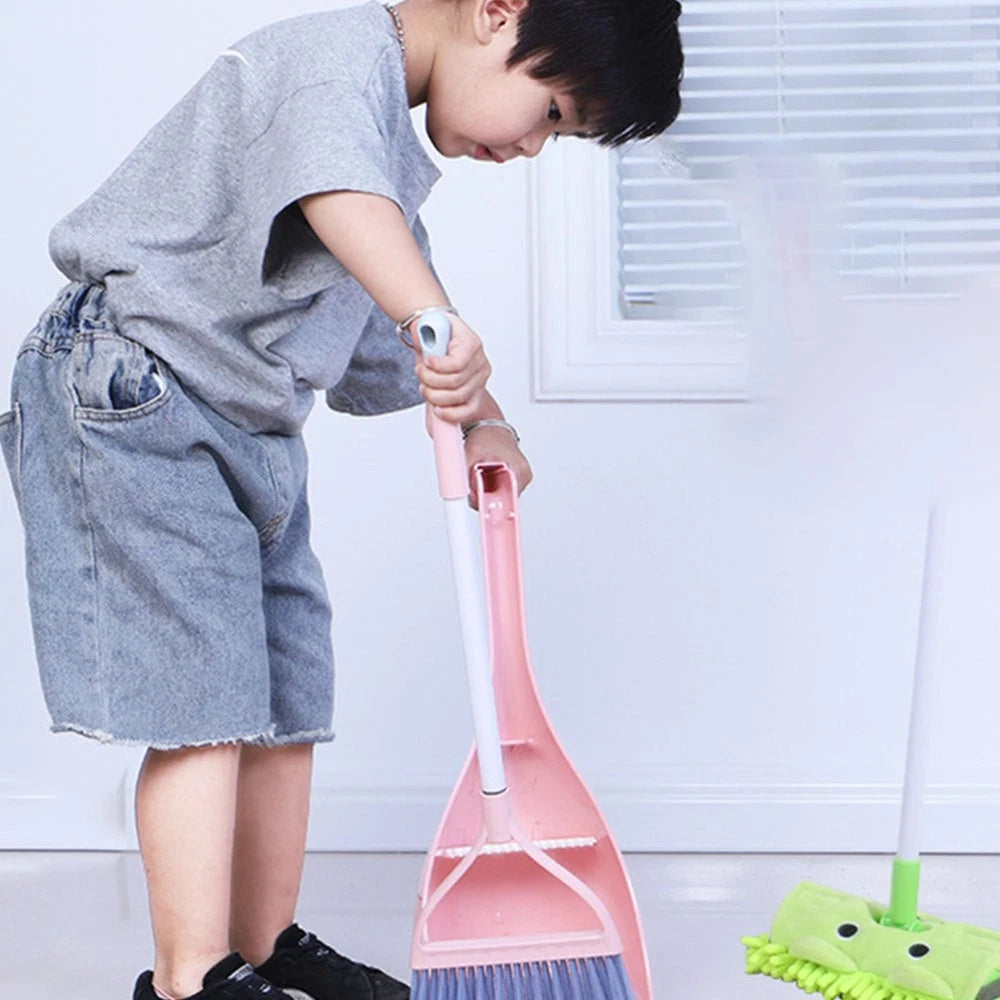 Toy Broom Child Dustpan Kids Cleaning Set Toy Kids Cleaning Toys Kids Broom