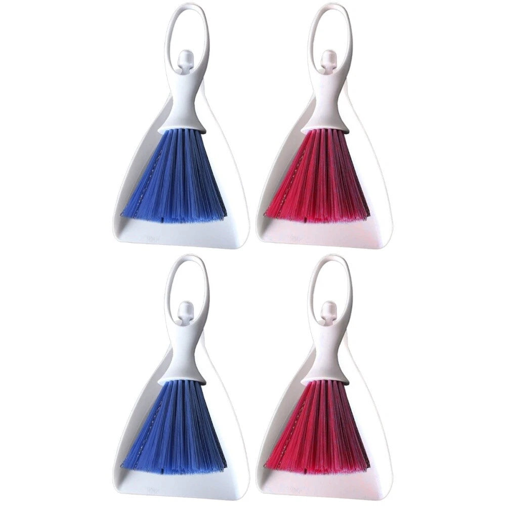4 Sets Handy Mini Broom and Kusthang Set-