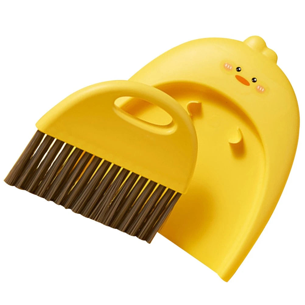 Mini Dustpan Set Baby Child Small Cleaning Brush For Keyboard-