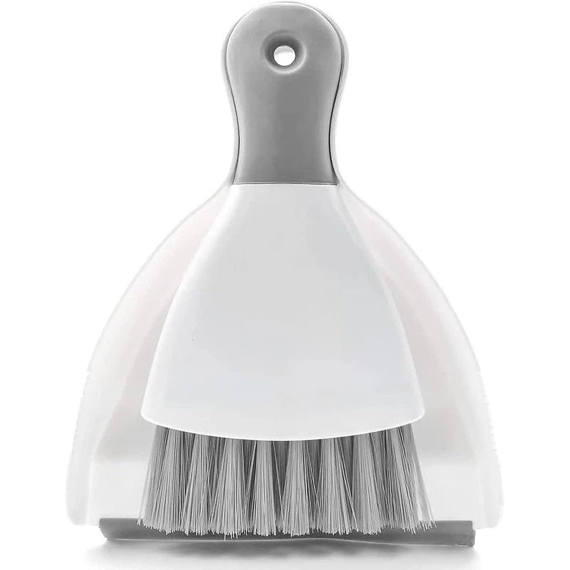 Mini Dust Pan Brush Set Effective Cleaning of Pet Hair Desk Keyboard Dust New