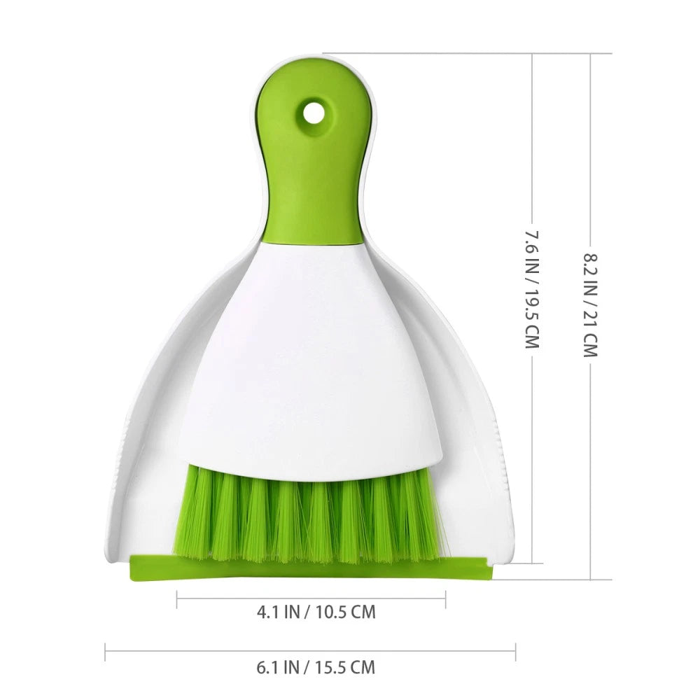 Litter Brush Small Sweeper and Dust Pan Mini Broom Dustpan Set Clean