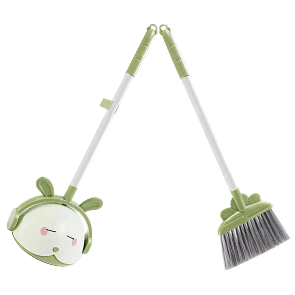 Broom Set For Kids Toddler Handheld Small With Dustpan And Dustpan-